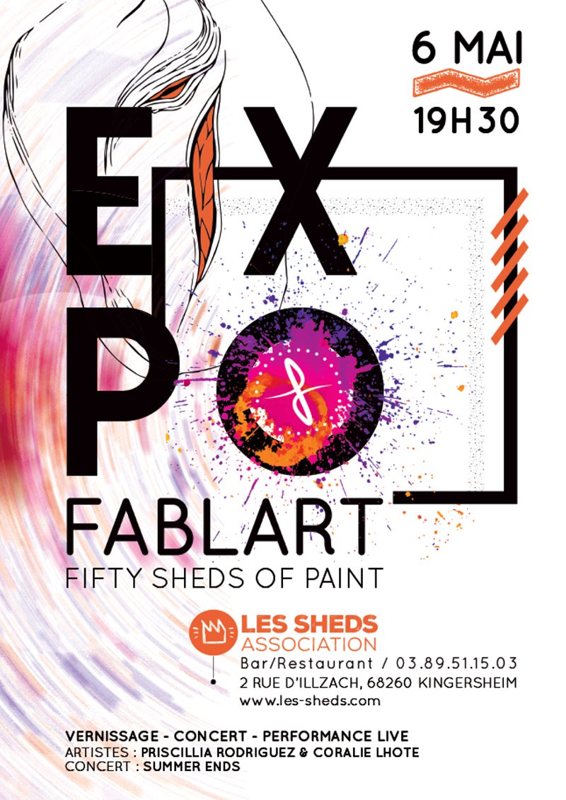 Affiche Fifty Sheds of Paint