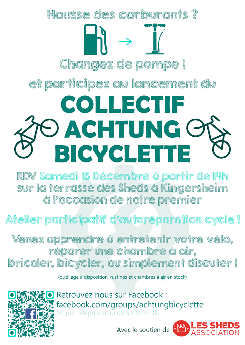 Affiche Le café-vélo de Julien