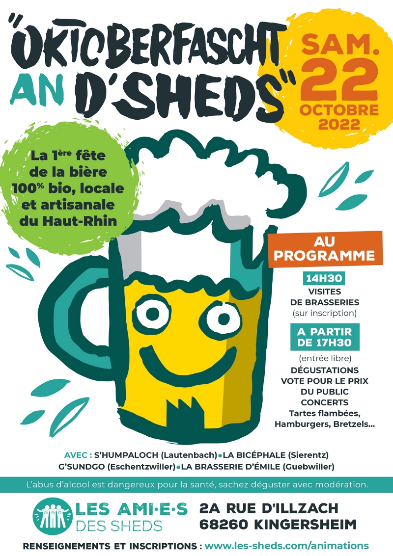 Affiche Oktoberfascht an D'Sheds