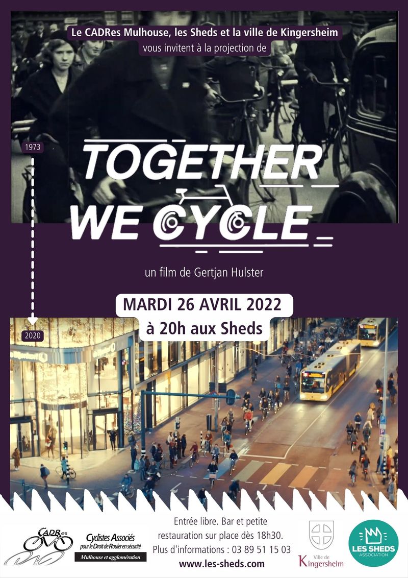 Affiche « Together we cycle »