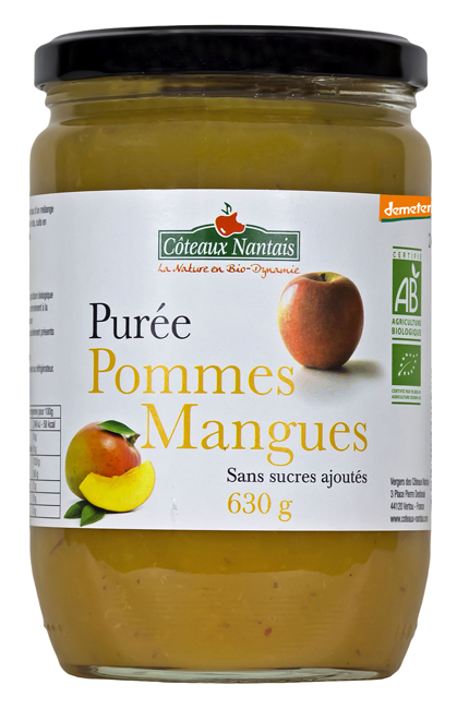 Purée Pomme Mangue 630g