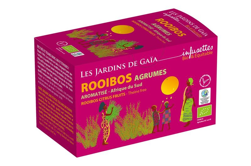 Infusettes Rooibos agrumes 32g